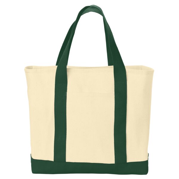 Ideal Twill Two Tone Shopping Tote Thumbnail