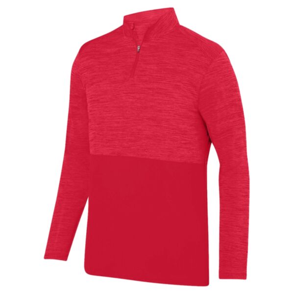 Men's Shadow Tonal Heather Quarter-Zip Pullover Thumbnail