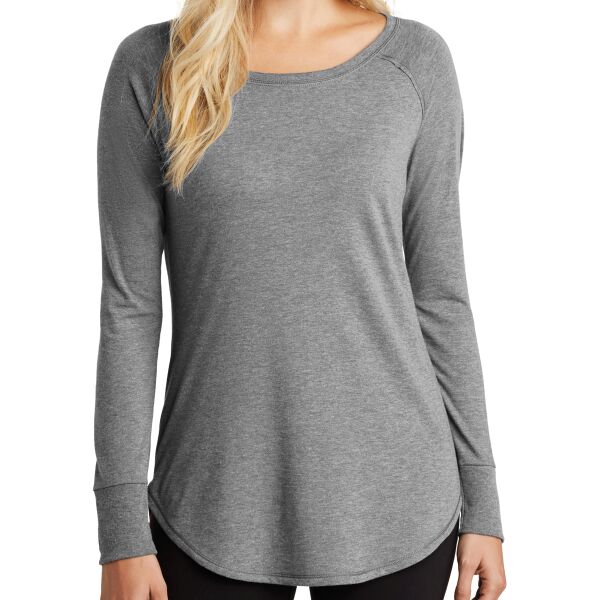 District - Women's Perfect Tri ® Long Sleeve Tunic Tee Thumbnail