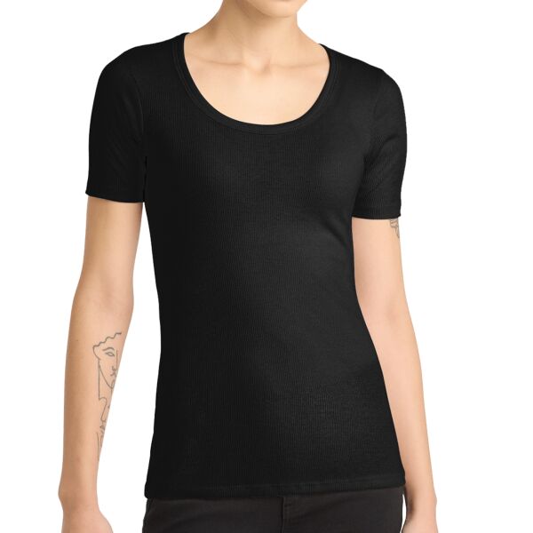 District - Women's V.I.T. ™ Rib Scoop Neck Tee Thumbnail