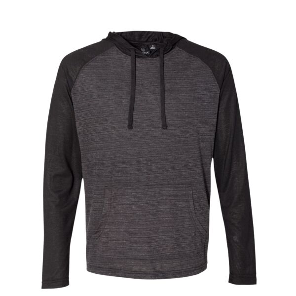 Yarn-Dyed Raglan Hooded Pullover Thumbnail