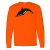 Safety Long Sleeve  Special Gildan Heavy Cotton Long Sleeve T-Shirt Thumbnail